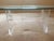 1990s 1990s Glass and Lucite Coffee Table For Sale - Image 5 of 7