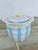 Vintage Lidded Jar in the Style of Mackenzie Childs For Sale In Charleston - Image 6 of 7