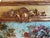 A striking and substantial French Napoleon III trumeau mirror, circa 1860, featuring an original oil-on-canvas painting...