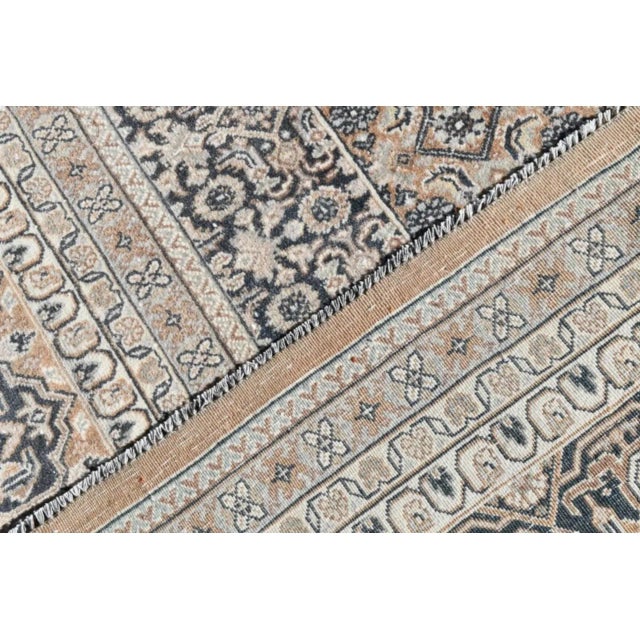 1960s Rustic Decor Gray Anatolian Turkish Area Carpet For Sale - Image 10 of 11