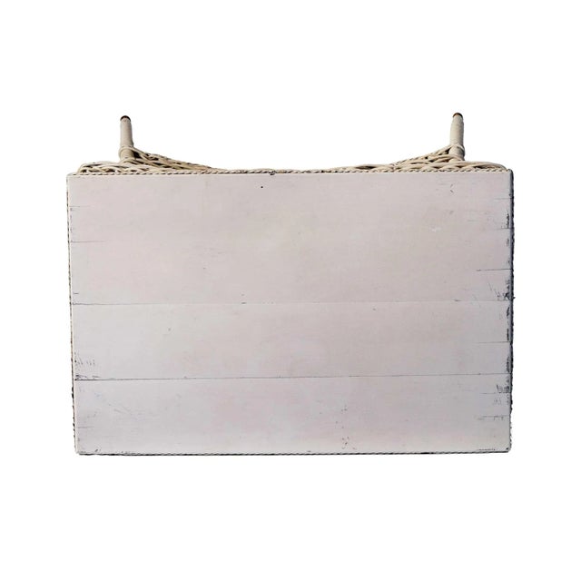 Early 20th Century Antique Wicker Table For Sale - Image 5 of 9