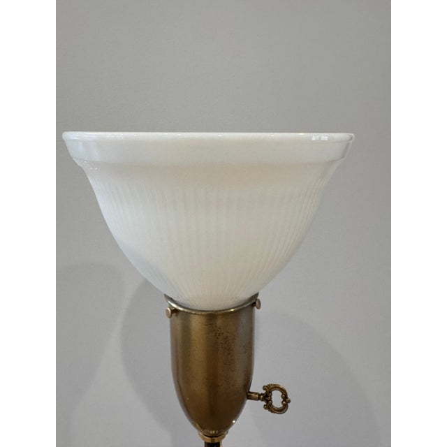 1950s Rare 1950s Mid-Century Modern Rembrandt Torchiere Floor Lamp For Sale - Image 5 of 11