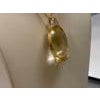 125 Carat Citrine & Diamond Pendent or Necklace 14 Karat Yellow Gold with Chain For Sale - Image 16 of 18