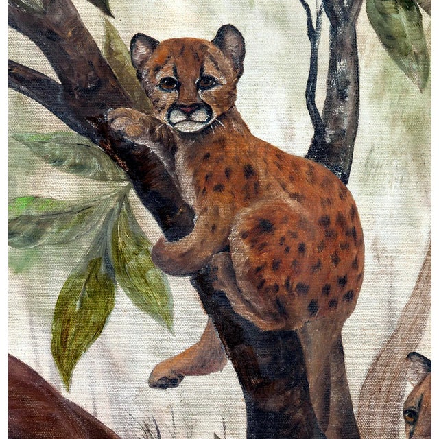 1980s Original Artist Winner Oil Painting For Sale - Image 5 of 5