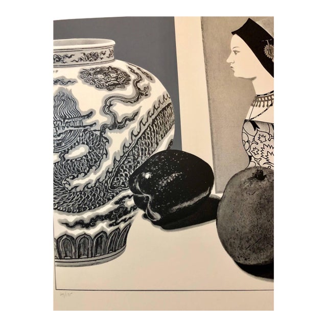 Josef Levi, Still Life With Hans Maler Pop Art Serigraph Hand Signed For Sale