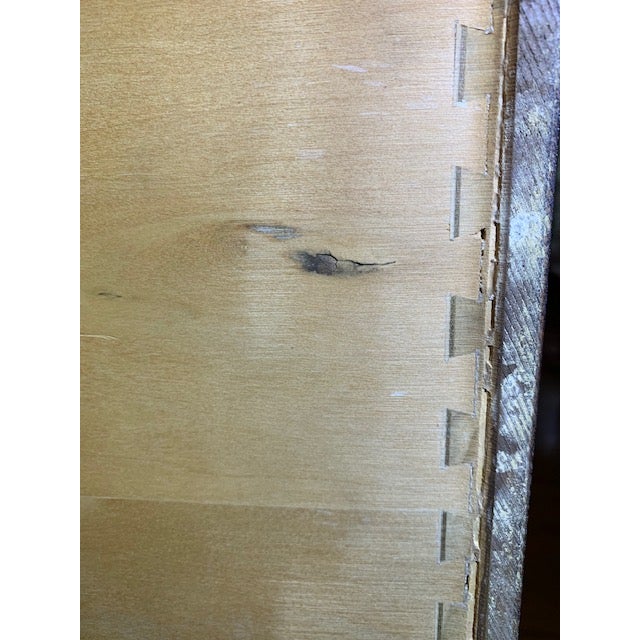 1920s Huntley 5 Drawer Tall Boy Dresser Mahogany For Sale - Image 10 of 15