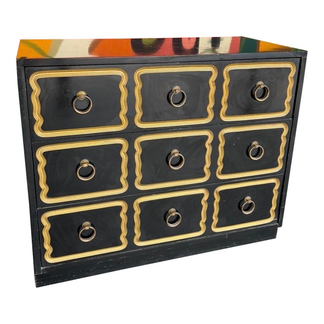 Mid Century Dorothy Draper España Style Smallboy For Sale