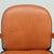 MIM Executive Chair with Wheels in Cognac Leather and Wood, 1970s For Sale - Image 14 of 18