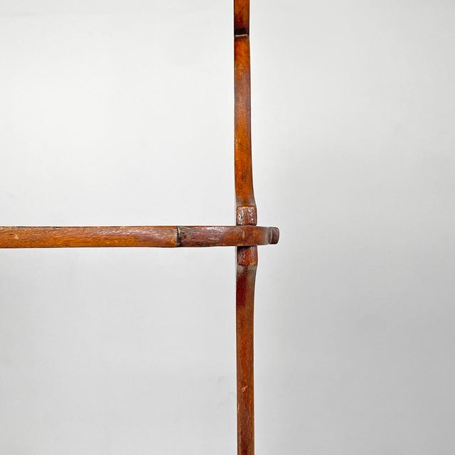 Art Nouveau Italian Wooden Bookshelf, 1900s For Sale - Image 15 of 18