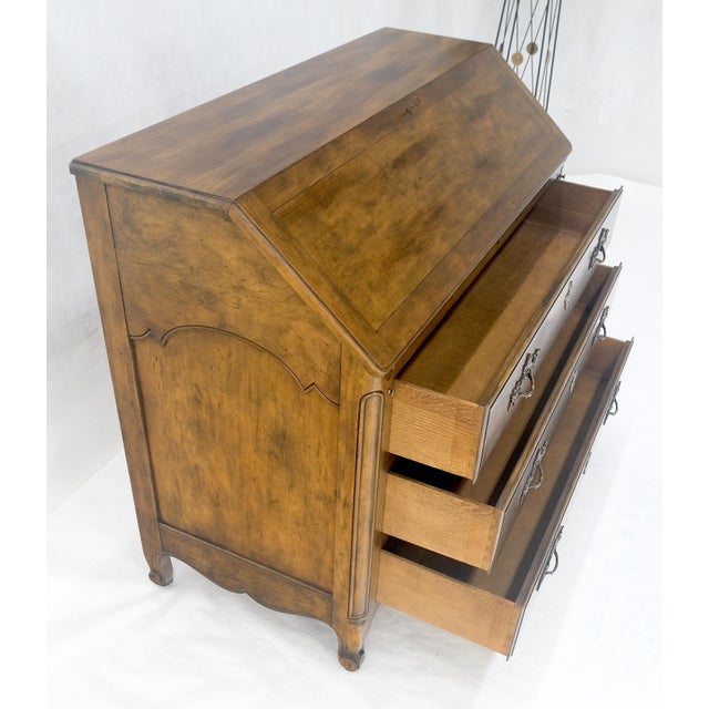 Baker Slant Drop Front Secretary Desk 3 Drawers Chest MINT