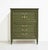 Transitional Mid Century Transitional 5-Drawer Chest With Brass Hardware by Thomasville - Newly Painted For Sale - Image 3 of 13