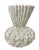 Lemieux Et Cie Textured White Brutalist Vilette Vase. Portugal. 8.25” For Sale - Image 4 of 6