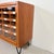 Vintage German Pine Sideboard with 24 Drawers and Glass Sliding Doors, 1960s For Sale - Image 11 of 14