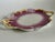Antique Weimar Germany Porcelain Tray Raspberry Magenta Ground Gilt Floral For Sale - Image 9 of 11