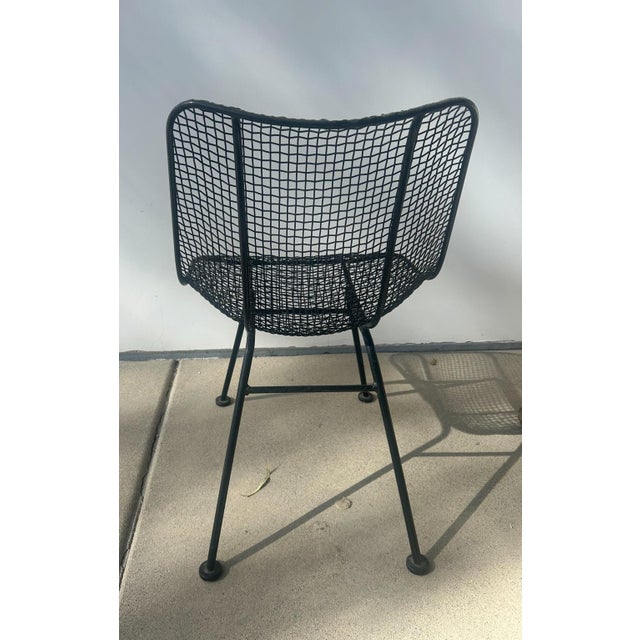 1950s Attributed to Russell Woodard Sculptura Metal Dining Chairs, 8 Pieces For Sale - Image 11 of 12