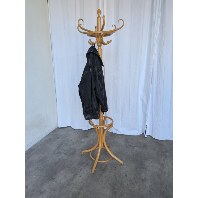 Vintage Bentwood Coat Stand with Umbrella Holder, 1970s For Sale - Image 16 of 18