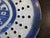 Chinese Export Canton Blue Nanking Village Porcelain Oval Meat Mazarin Strainer For Sale In Portland, OR - Image 6 of 6