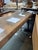 Luxurious Desk With Granite Laminate + Walnut Legs For Sale In San Francisco - Image 6 of 12