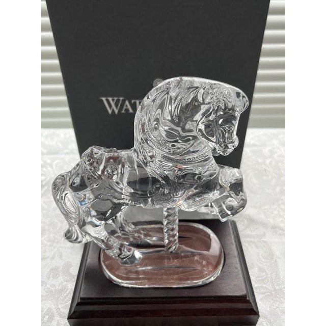 1997 Waterford Society Legends & Lore Carousel Horse Figurine Ireland w/ Box For Sale In San Francisco - Image 6 of 13