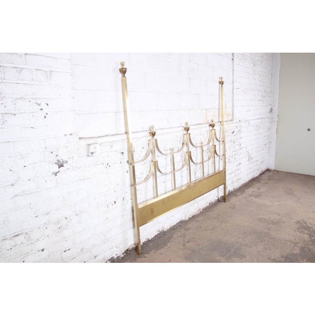 Mastercraft MidCentury Hollywood Regency Solid Brass King Size