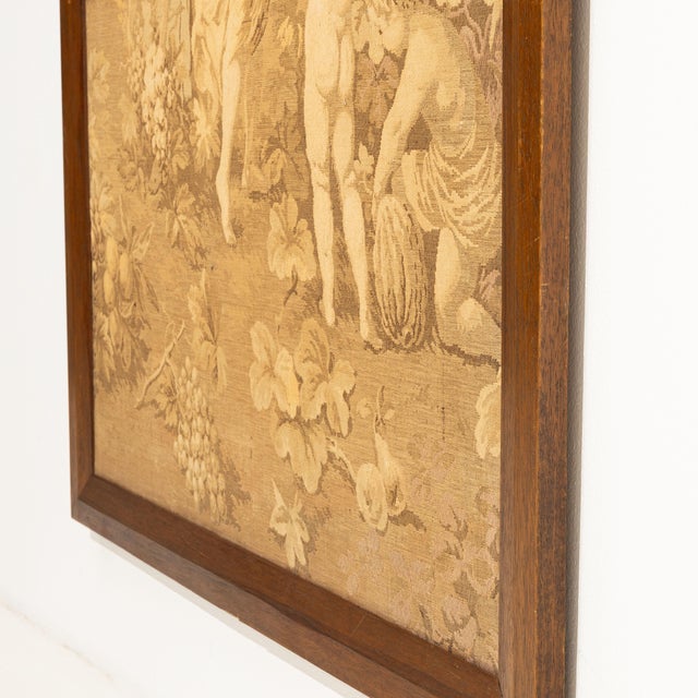 Sienna 1900 - 1909 France Sienna Tapestry Wall Hanging For Sale - Image 8 of 15