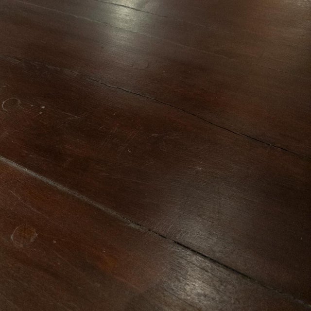 Wood A Substantial Brazilian Trestle Table, C. 1920, Made From a Dense Wood For Sale - Image 7 of 7