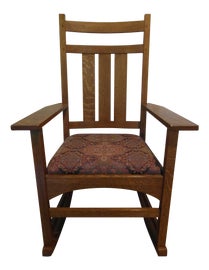 Example of Stickley Brothers Rocking Chairs
