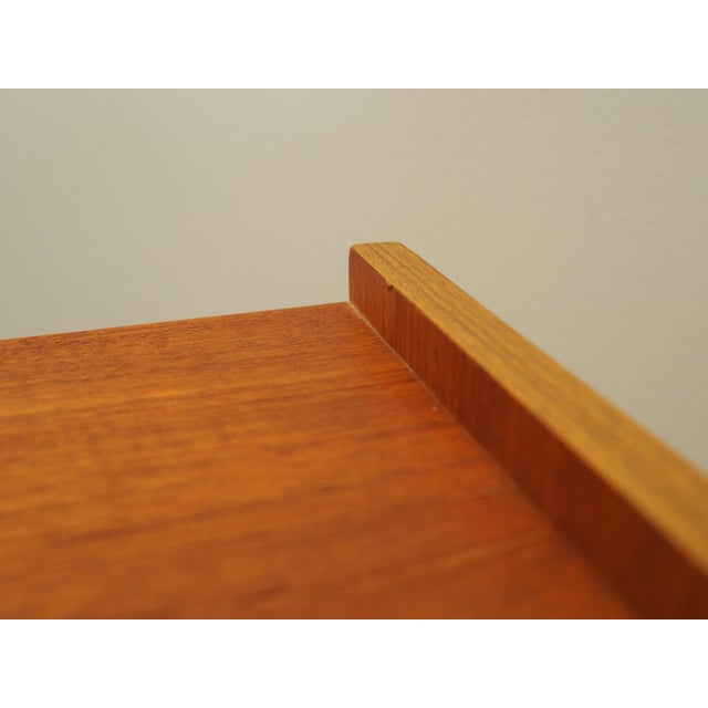 Orange Vintage Danish Teak Bookcase, 1960s For Sale - Image 8 of 18