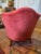 Red Circa 1920s French Art Deco Painted Channel-Back Chaise Lounge For Sale - Image 8 of 8