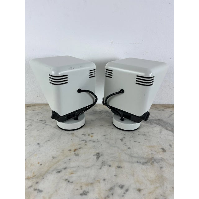 Vintage Adjustable Wall Lamps, Italy, 1970s, Set of 2 For Sale - Image 6 of 10