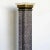 Art Deco Vintage Black White and Gold Torchiere Floor Lamp For Sale - Image 4 of 11