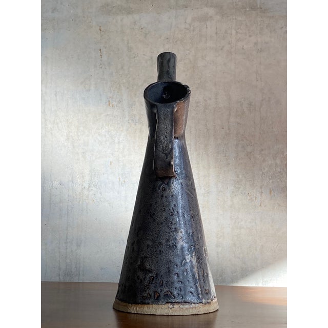 Contemporary Petrolia: Large Clay Vase by McCallum Industrial Pottery For Sale - Image 3 of 9