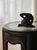Antique Chinese rosewood side table with marble inset top. Hand-carved with original mortise-and-tenon joinery. Original...