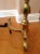20th Century Traditional Brass Fireplace Andirons - a Pair For Sale - Image 9 of 12