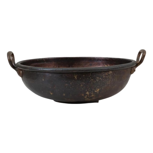 19th Century Belgian Copper Pot For Sale