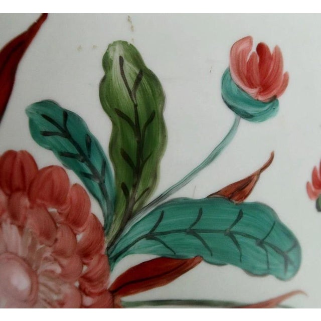 Limoges Porcelain Vase with Flower Decorations, 1930s For Sale - Image 10 of 18