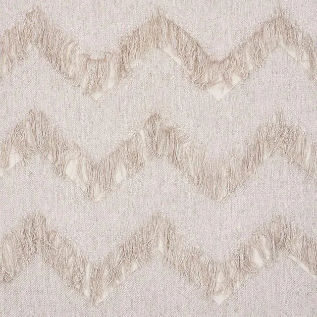 Schumacher Sonora Fabric in Natural For Sale