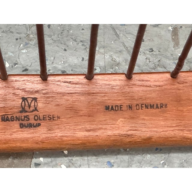 1950s Pair of ‘Paper Knife’ Model 121 Lounge Chairs by Kai Kristiansen for Magnus Olesen, Denmark, For Sale - Image 13 of 13