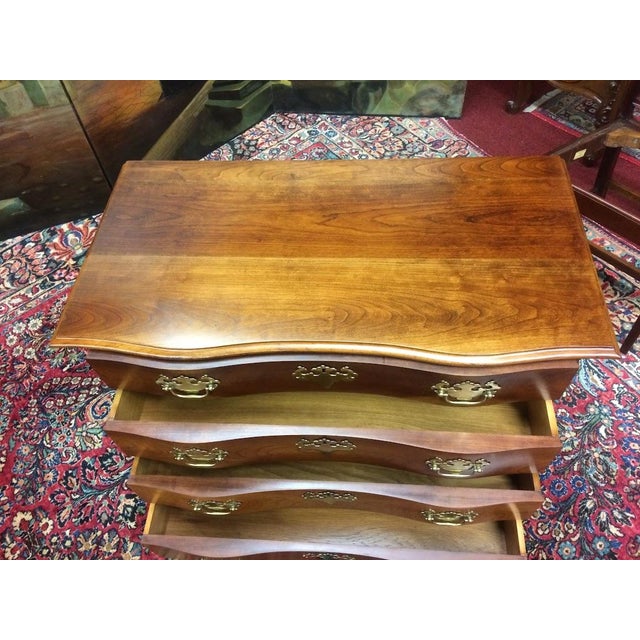 Vintage Bachelor Chest, Four Drawer Chest, Statton Furniture For Sale - Image 16 of 16