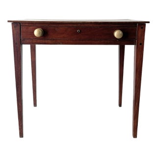 British Georgian Inlaid Hall Table, 1800s For Sale