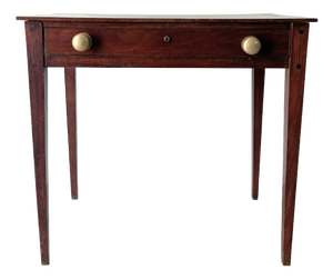 British Georgian Inlaid Hall Table, 1800s