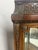 Antique Demilune French Louis XV Walnut Vitrine Display Cabinet For Sale - Image 10 of 13