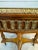 1940s Vintage Bronze Ormolu-Mounted Oval Marquetry End or Side Table, C. 1940s For Sale - Image 5 of 12