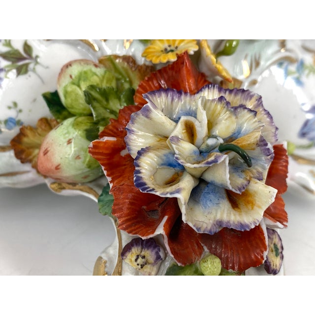 Baroque-Style Table Lamp from Sitzendorf Porcelain Factory, 1890s For Sale - Image 16 of 18