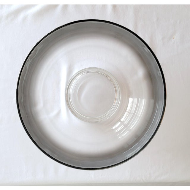 Mid-Century Modern 1960s Mid-Century Modern Dorothy Thorpe Style Roly Poly Punch Bowl & Glasses - Set of 10 For Sale - Image 3 of 7