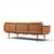 Wood Peter Hvidt and Orla Mølgaard Nielsen Mid Century Teak and Cane Daybed For Sale - Image 7 of 9