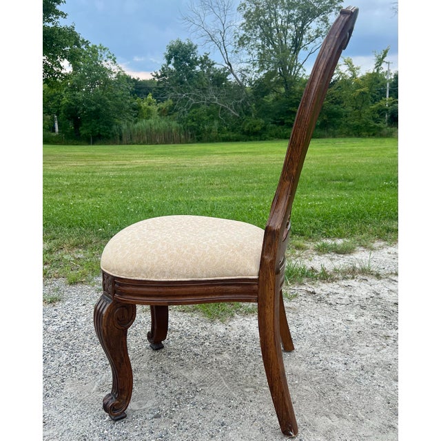 Bernhardt Carved “la Scala” Dining Chairs - Set of 8 | Chairish