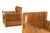Armchairs from the Mobili Nella Valle Series attributed to Mario Ceroli, 1970s, Set of 2 For Sale - Image 3 of 14