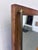 Drexel Wall Mirror with Brass Trim and Walnut, Mid-Century 1955 For Sale - Image 9 of 9