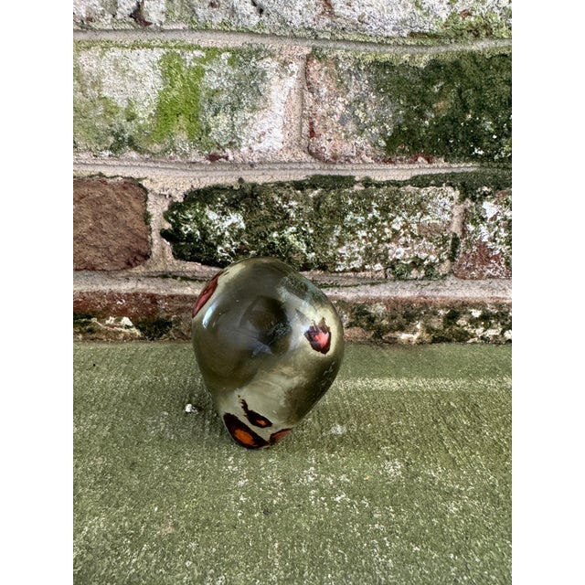 Vintage Polished Stone Paperweight For Sale - Image 4 of 9